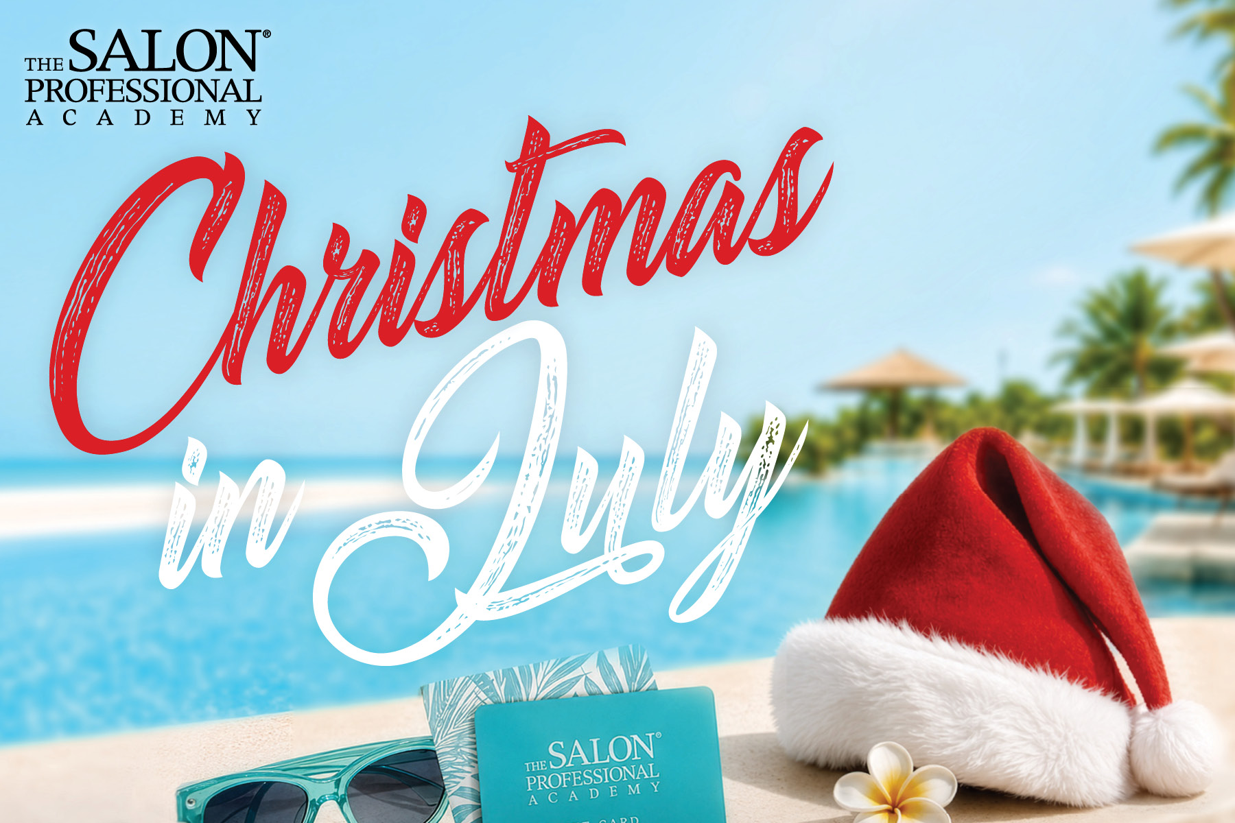 tspa   -Christmas in July is Here at The Salon Professional Academy
