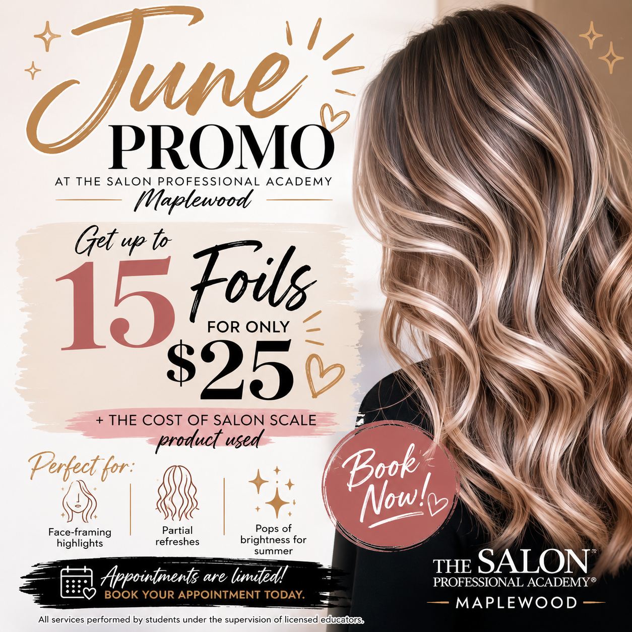 tspa   -Brighten Your Summer with Our June Foil Special at TSPA Maplewood