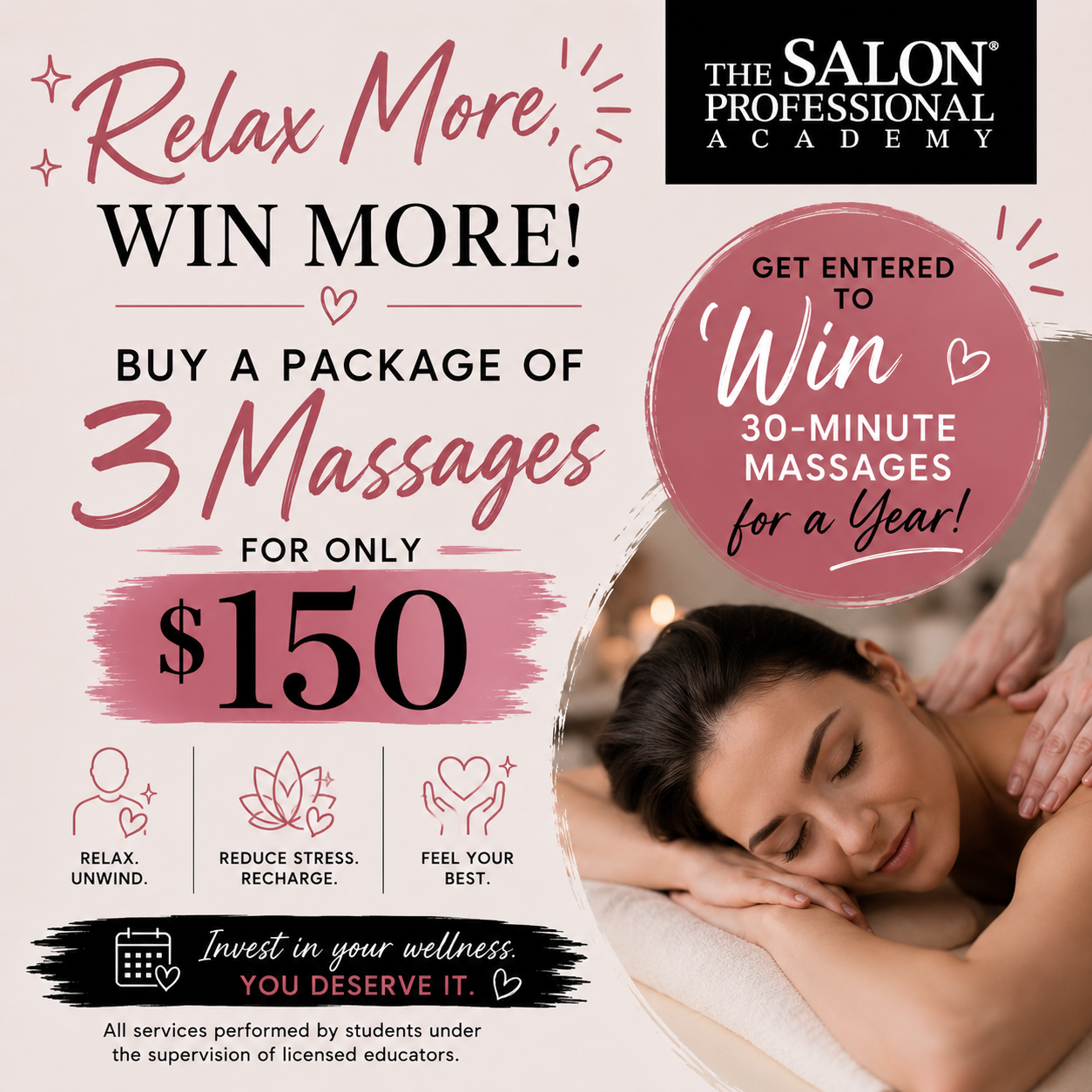 tspa   -June Relaxation Special at TSPA Maplewood: Massage Packages + A Chance to Win!